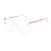 LV.MU.1409-9595 Armacao Para Oculos de Grau Feminino Chilli Beans Night Vision Multi Polarizado Redondo Rose -5-
